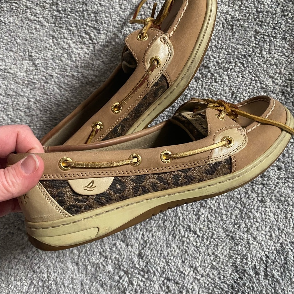leopard print sperrys - Picture 3 of 3